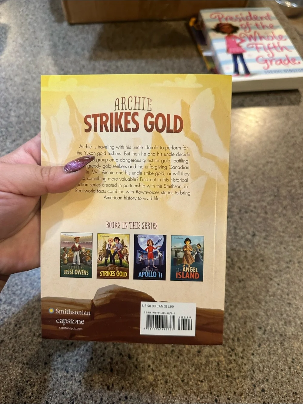 Kids Yellow 'Archie Strikes Gold by Brandon Terrell